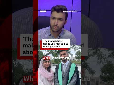 Malala’s brother Khushal Yousafzai said he was left “vulnerable” to the manosphere”. #BBCNews