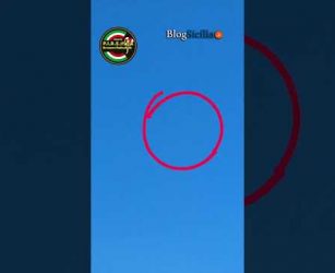 Piccolo giallo nei cieli palermitani #shorts #blogsicilia #uap