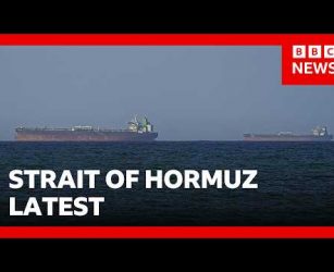 Iran closes Strait of Hormuz again over continued US blockade of ports, state media says | BBC News