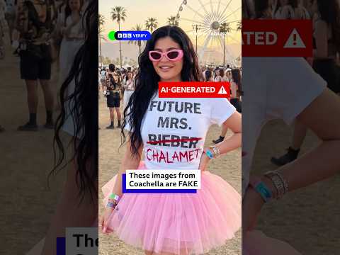 Kim Kardashian did not wear this at Coachella. #Coachella #KimKardashian #KylieJenner #BBCNews