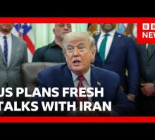 Donald Trump says US plans fresh talks with Iran from Monday | BBC News