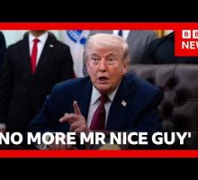 Trump threatens Iran's infrastructure as US team heads to Pakistan for talks | BBC News