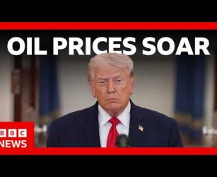 Oil prices soar after US President Donald Trump threatens more Iran strikes | BBC News