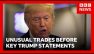 The insider trading suspicions looming over Trump's presidency | BBC News
