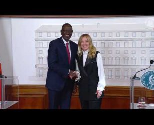 Incontro del Presidente Meloni con il Presidente del Kenya Ruto: dichiarazioni congiunte alla stampa