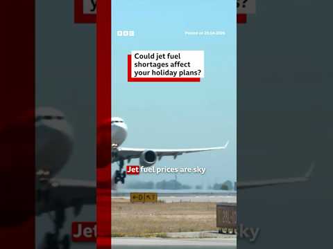 Could jet fuel shortages affect your holiday plans? #BBCNews