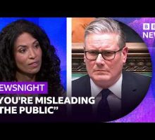 "You're misleading the public" | Epstein survivor criticises Keir Starmer over Mandelson