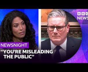 "You're misleading the public" | Epstein survivor criticises Keir Starmer over Mandelson