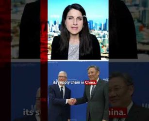 Tim Cook is stepping down from Apple's top job after 15 years of leading the firm. #BBCNews