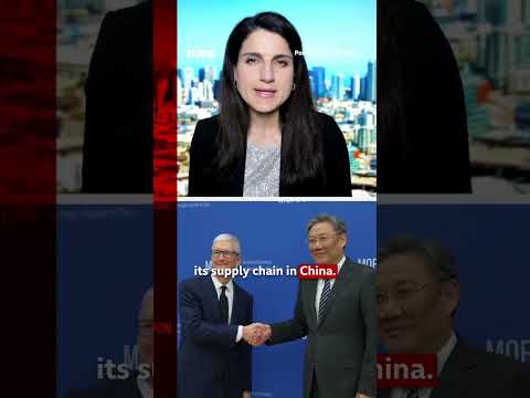 Tim Cook is stepping down from Apple's top job after 15 years of leading the firm. #BBCNews