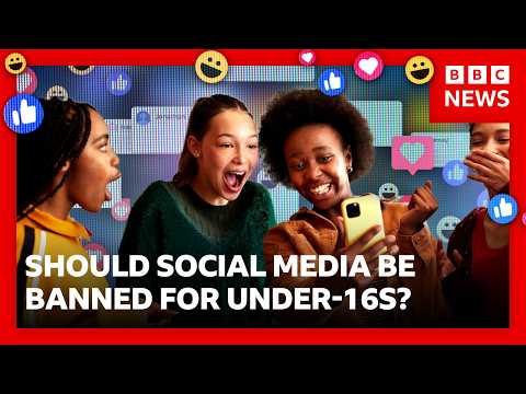 Live debate: Banning social media for teenagers – what do you think? | BBC News