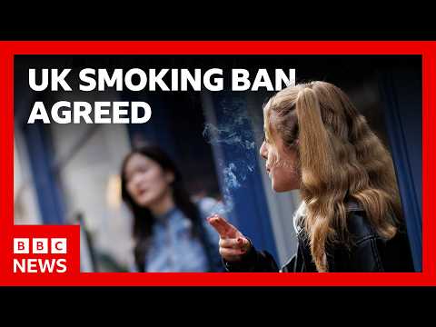 Smoking ban for people born after 2008 agreed in the UK | BBC News