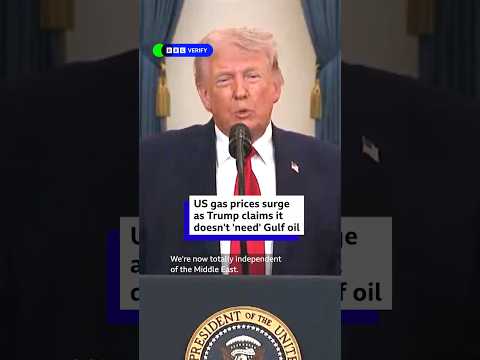 Is Trump right to claim US imports ‘almost no oil’ via Strait of Hormuz? #StraitOfHormuz #BBCNews