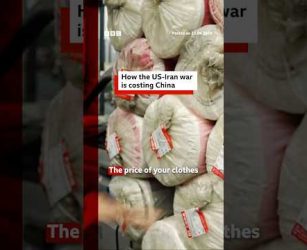 The US-Iran war is putting pressure on China's economy. #China #BBCNews
