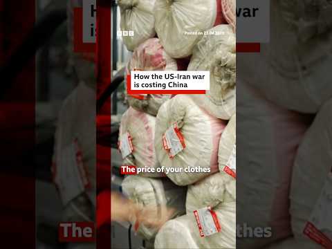 The US-Iran war is putting pressure on China’s economy. #China #BBCNews