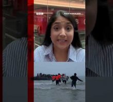 UK government signs new deal to stop illegal migrants crossing the channel #EnglishChannel #BBCNews