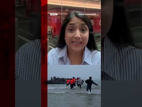 UK government signs new deal to stop illegal migrants crossing the channel #EnglishChannel #BBCNews