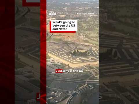 What’s going on between the US and Nato? #BBCNews