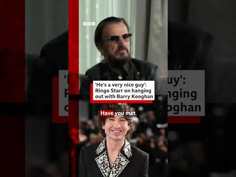 Barry Keoghan will play Ringo Starr in an upcoming series of movies about The Beatles. #BBCNews