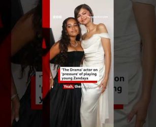 The Drama' actor on 'pressure' of playing young Zendaya. #TheDrama #BBCNews