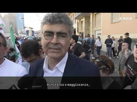 Brigata ebraica fuori dal corteo 25 aprile. Fiano: “Espulsi per via della stella di David”#ansa