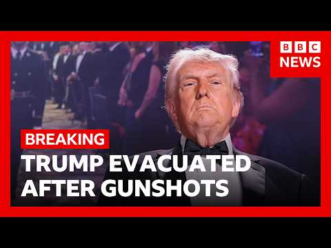 Donald Trump rushed from White House event after shots heard