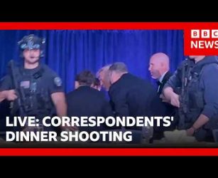LIVE: White House correspondents' dinner shooting | BBC News