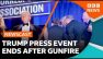 Inside the White House Correspondents' Dinner where shots were fired | BBC News