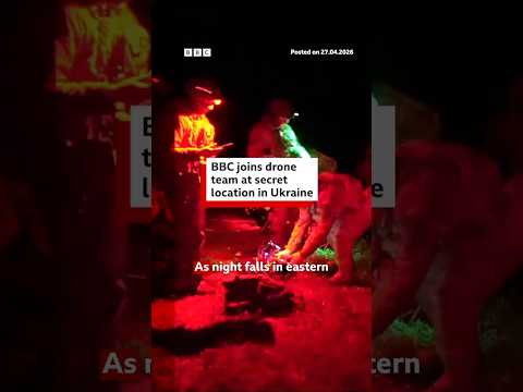 BBC joins drone team at secret Ukraine location. #Ukraine #Russia #Drones #BBCNews