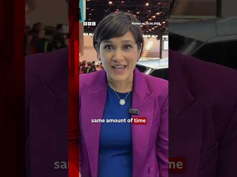 China's EV advancements on full display at the Beijing Auto Show. #BBCNews