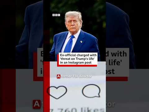 Former FBI Director James Comey surrendered to authorities to face charges. #BBCNews