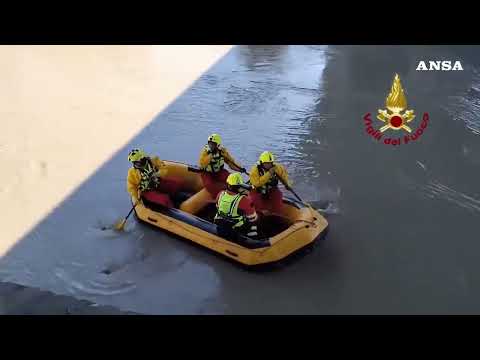 Ponte crollato sul Trigno, proseguono le ricerche del disperso#ansa #news