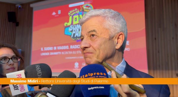 Università Palermo, Midiri “Jovanotti un esempio di linguaggio e comportamenti”