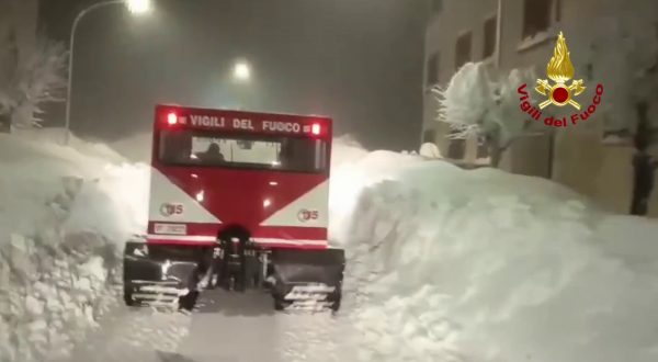 Maltempo, 800 interventi dei Vigili del Fuoco tra Abruzzo, Molise e Puglia