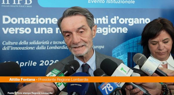 Fontana “Sanità lombarda eccellenza ma riforma necessaria”