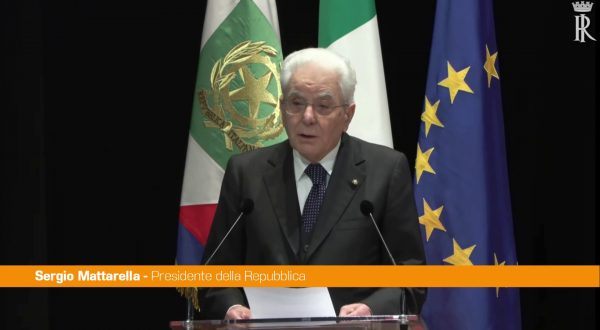 25 aprile,Mattarella a San Severino Marche “La pace è il senso della Resistenza”