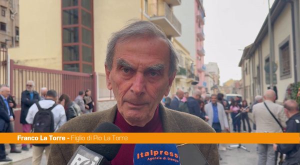 Commemorazione Pio La Torre, il figlio Franco "Mi piacerebbe ci fosse pi&ugrave; gente"