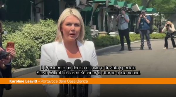 Leavitt “Inviati Witkoff e Kushner in Pakistan per colloqui con l’Iran”