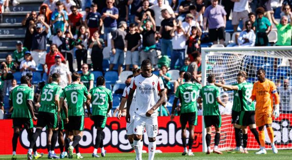 Berardi e Laurientè stendono il Milan, Sassuolo vince per 2-0