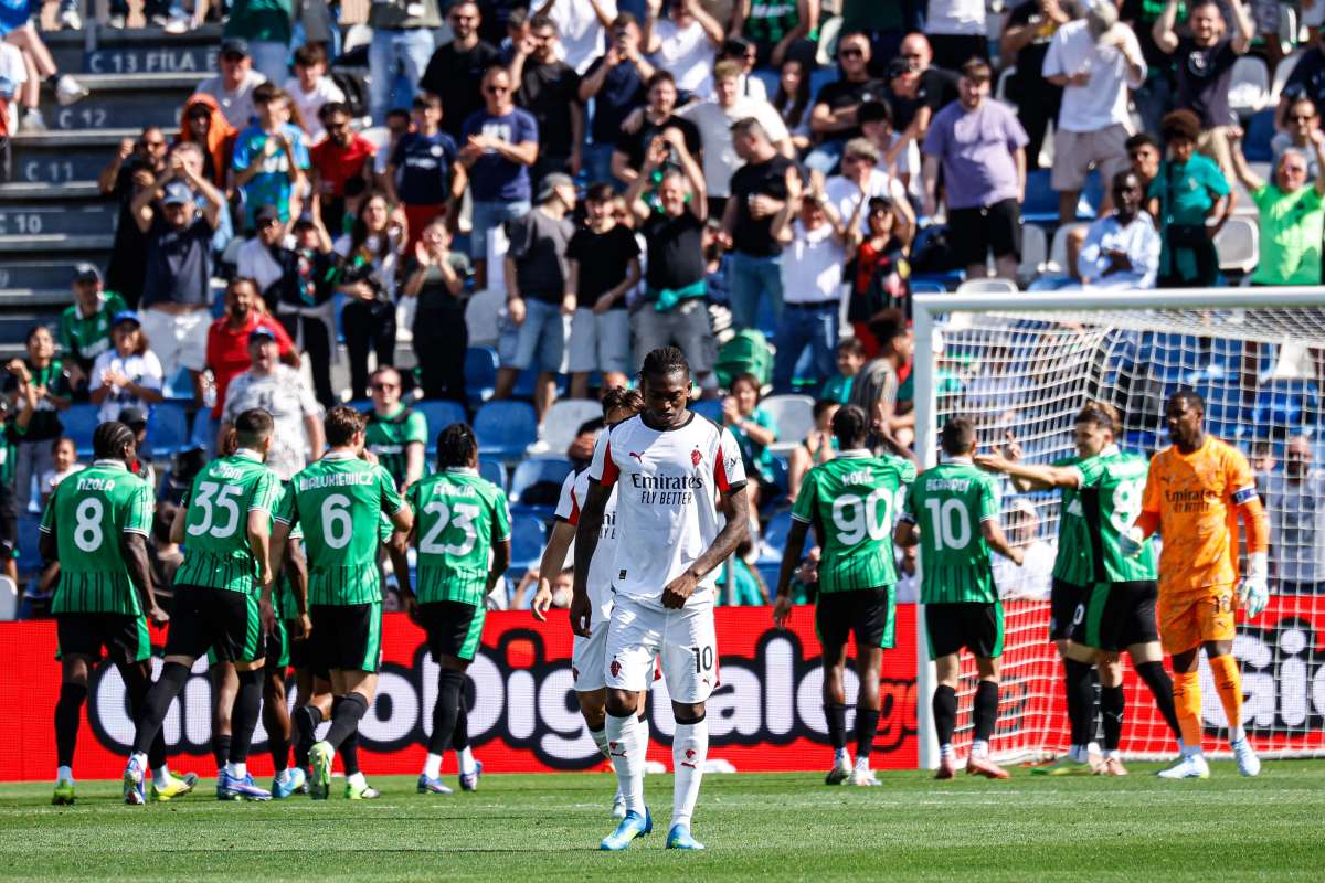 Berardi e Laurient&egrave; stendono il Milan, Sassuolo vince per 2-0