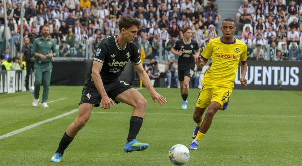 Solo 1-1 per la Juve contro il Verona già retrocesso