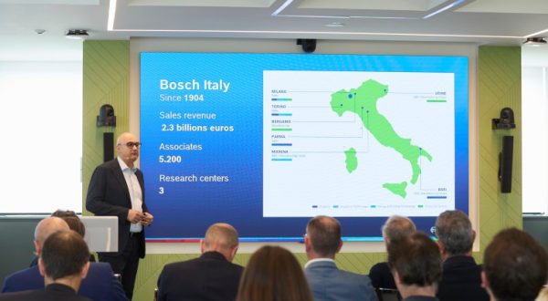 Bosch, nel 2025 fatturato a 2.3 mld tra innovazione, AI ed economia circolare