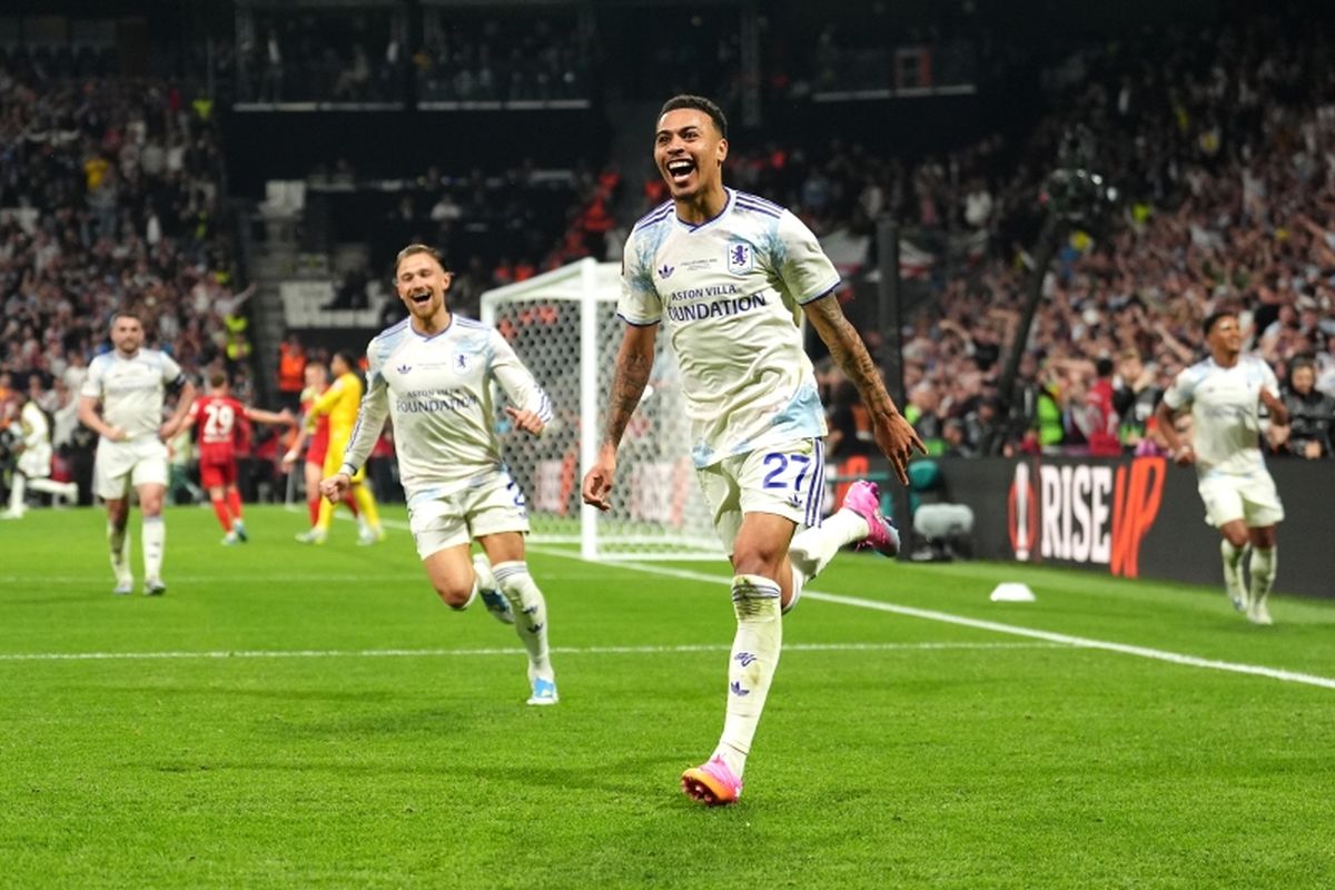 L&rsquo;Aston Villa vince l&rsquo;Europa League contro il Friburgo, Emery 5&deg; titolo