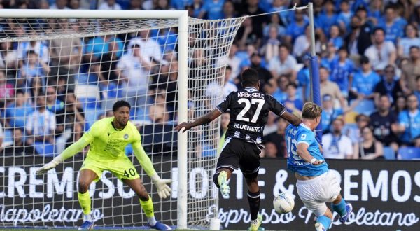Hojlund decide la gara con l’Udinese, il Napoli chiude secondo