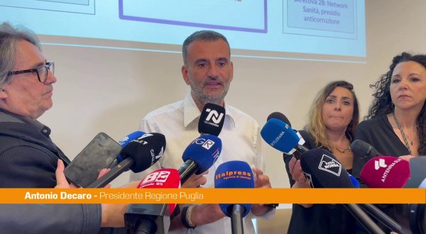 In Puglia manovra per sanare costi sanità, Decaro “Non contento, ma necessaria”