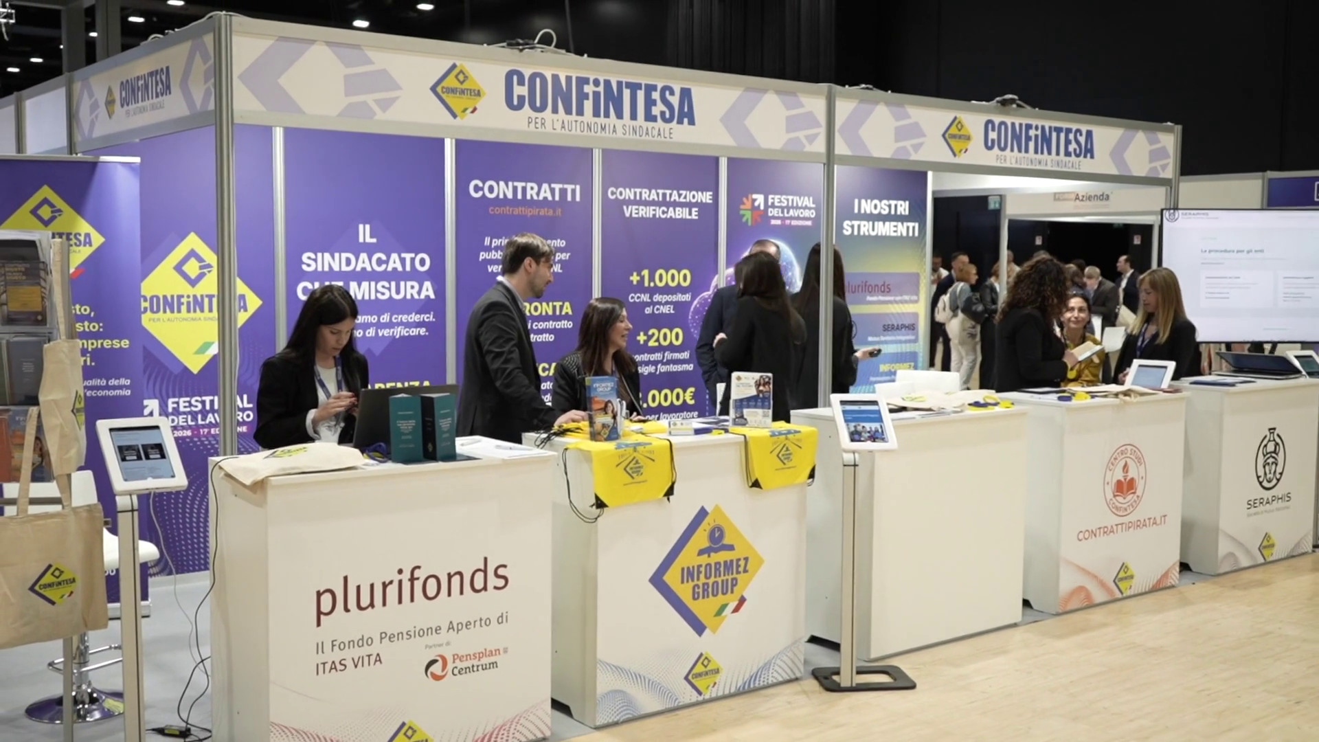 Salari e contratti "giusti", Confintesa protagonista al Festival del Lavoro