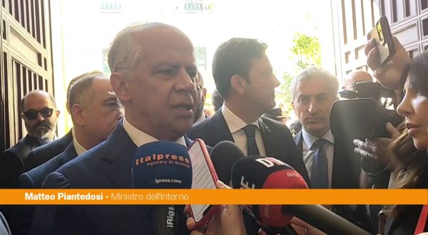Strage Capaci, Piantedosi “Grande saldatura di forze dell’ordine e magistratura”