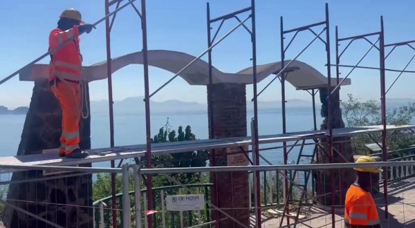Terremoto Campi Flegrei, a Bacoli danni a belvedere e nuovo ospedale di comunità