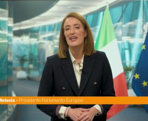 Metsola "In questo momento abbiamo bisogno pi&ugrave; che mai dell'Europa"