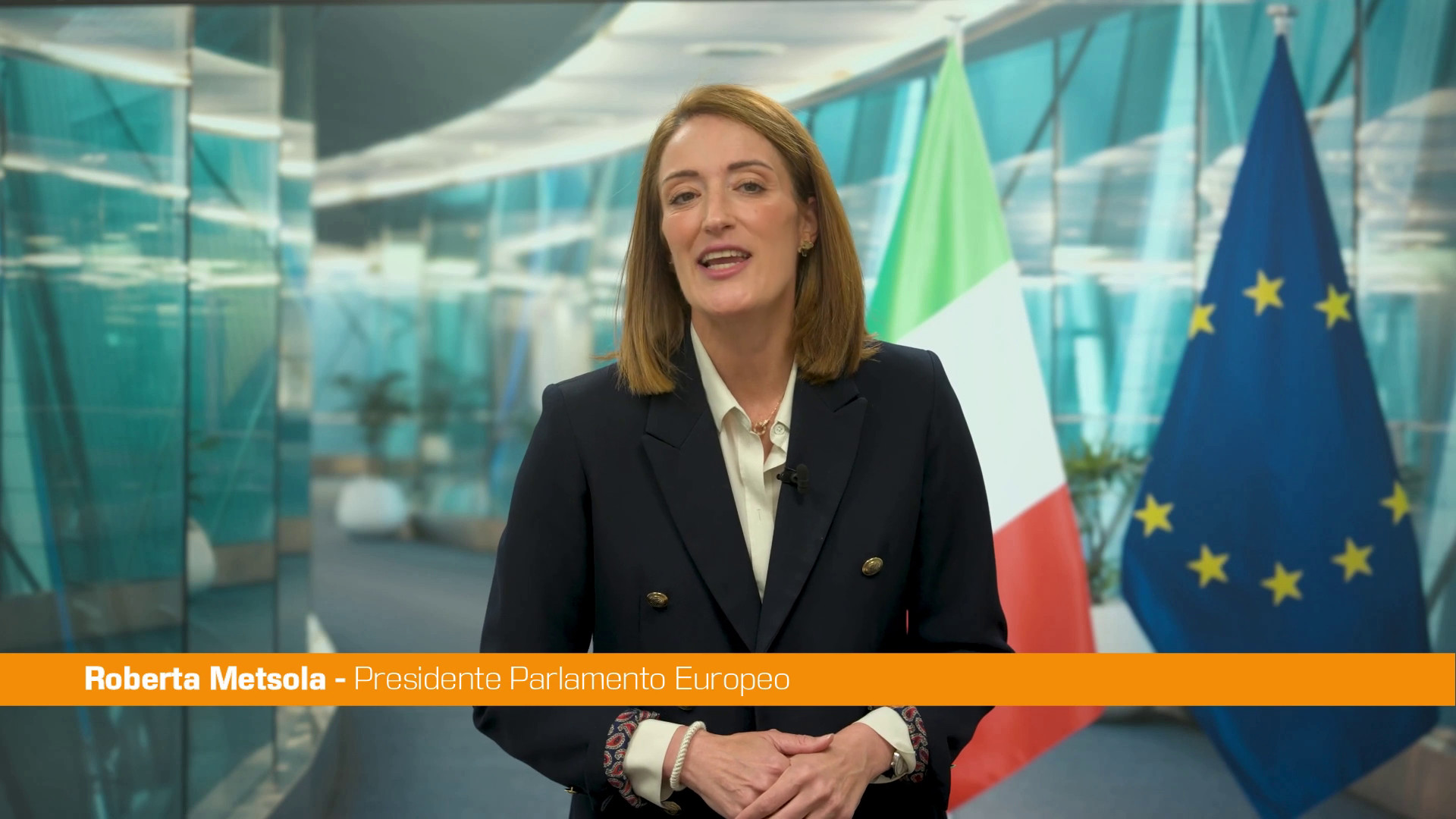 Metsola "In questo momento abbiamo bisogno pi&ugrave; che mai dell'Europa"